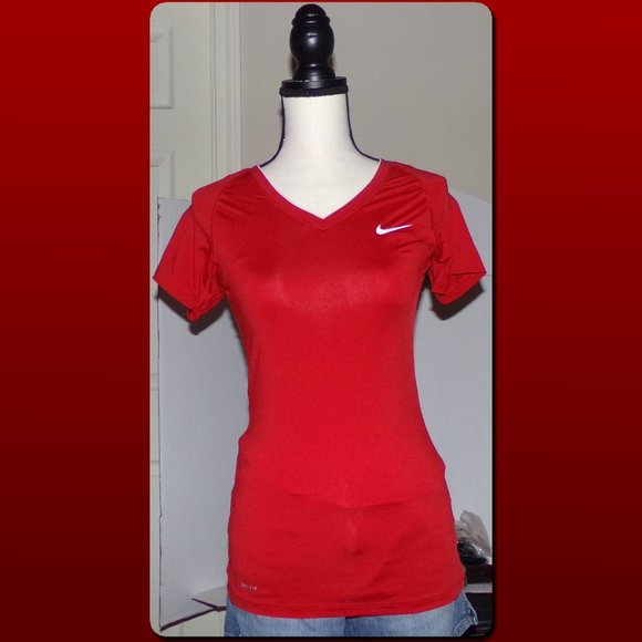 BOGO! Nike V-Neck Dri-Fit Tee {L6} - Picture 2 of 3